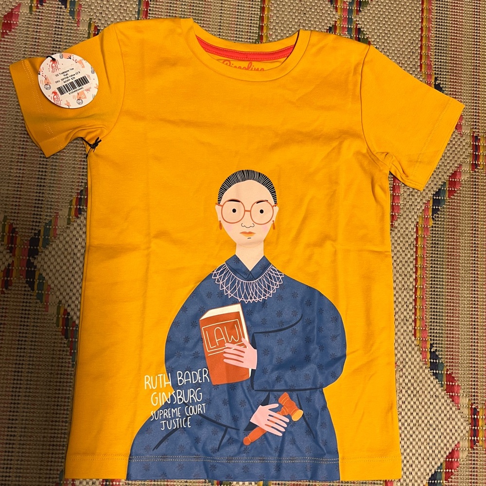 Ruth Bader Ginsburg Kids Graphic Tee - Piccolina - NWT